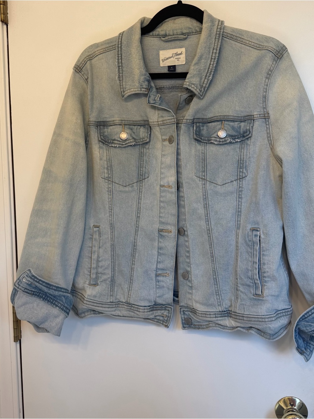 Classic Light Wash Denim Jacket